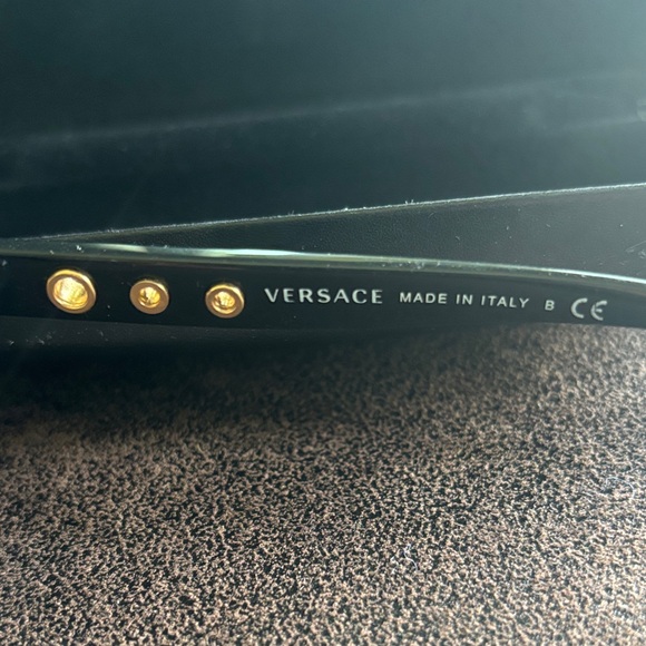 Versace Women's Black Glasses - Picture 3 of 8